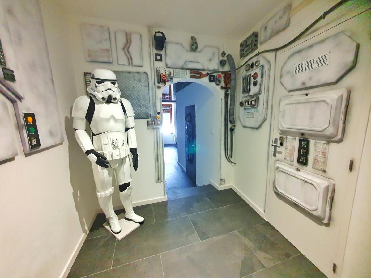 -galaxy Spa-jacuzzi-insolite-4pers-jardin-spa-clim Appartement Holtzwihr